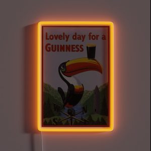 Lovely Day For A Guinness RGB Neon Sign Lovely Day For A Guinness RGB Neon Sign