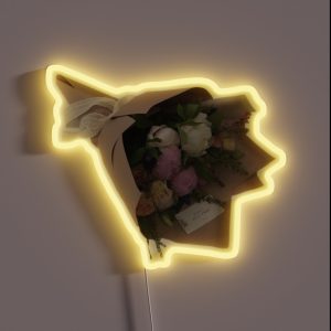 Lovely Flowers RGB Neon Sign