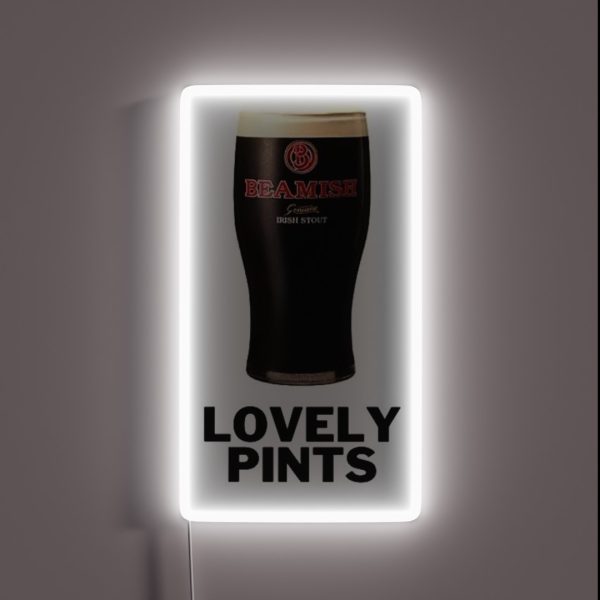 Lovely Pints Beamish RGB Neon Sign