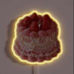 Lovely Princess Cake 3 RGB Neon Sign