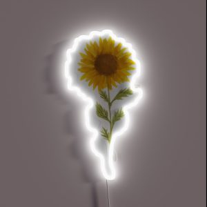 Lovely Sunflower RGB Neon Sign Lovely Sunflower RGB Neon Sign