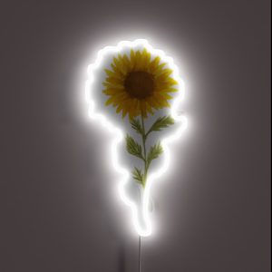 Lovely Sunflower RGB Neon Sign