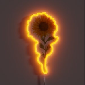 Lovely Sunflower RGB Neon Sign Lovely Sunflower RGB Neon Sign