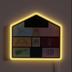 Lover House RGB Neon Sign