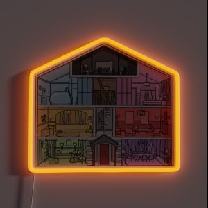 Lover House RGB Neon Sign