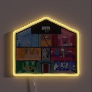 Lover House Taylor Swift RGB Neon Sign Lover House Taylor Swift RGB Neon Sign