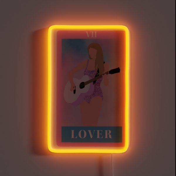 Lover Tarot Card RGB Neon Sign