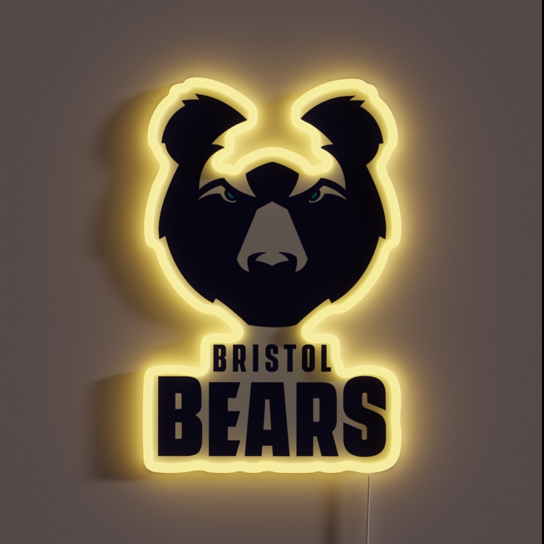 Loves Basket And Bristol Bears Fan Good Day RGB Neon Sign Loves Basket And Bristol Bears Fan Good Day RGB Neon Sign