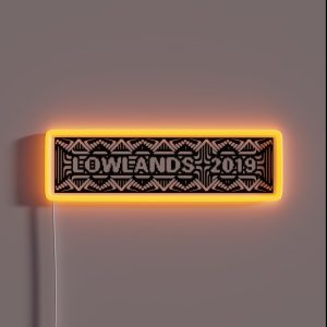 Lowlands Music Festival 2019 RGB Neon Sign Lowlands Music Festival 2019 RGB Neon Sign