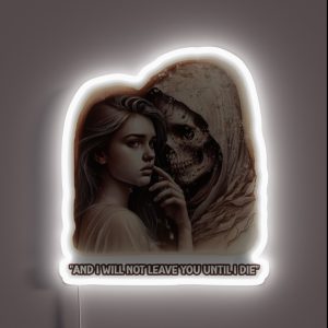 Loyalty Beyond Death RGB Neon Sign Loyalty Beyond Death RGB Neon Sign