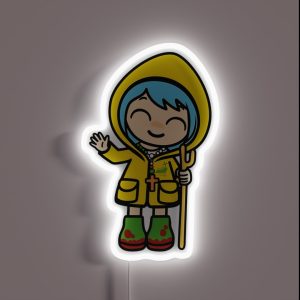 Luce Catholic Jubilee Anime Mascot RGB Neon Sign