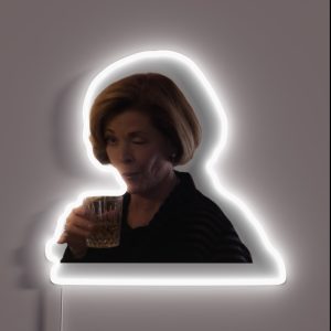 Lucille Bluth Wink RGB Neon Sign