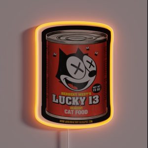 LUCKY 13 RGB Neon Sign LUCKY 13 RGB Neon Sign