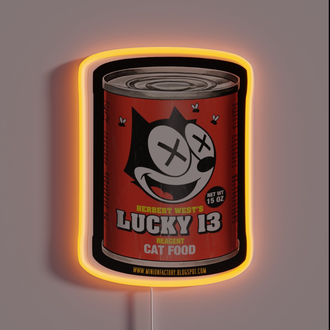 LUCKY 13 RGB Neon Sign LUCKY 13 RGB Neon Sign