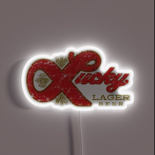 Lucky Lager RGB Neon Sign