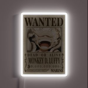 Luffy Gear 5 3 000 000 000 Wanted Poster One Piece Bounty 2023 Updated Price RGB Neon Sign Luffy Gear 5 3 000 000 000 Wanted Poster One Piece Bounty 2023 Updated Price RGB Neon Sign