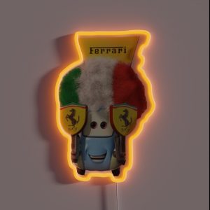 Luigi Red F1 RGB Neon Sign Luigi Red F1 RGB Neon Sign