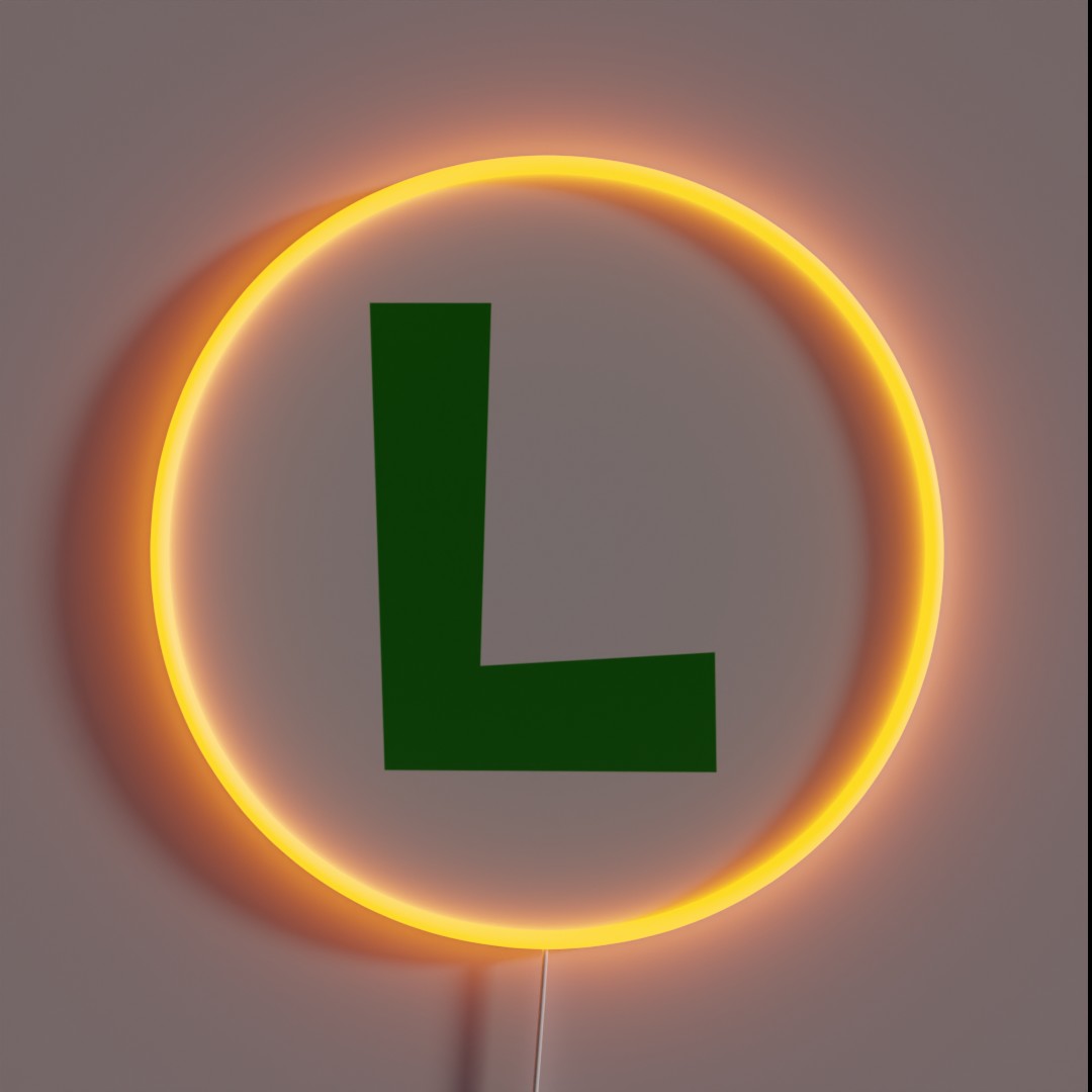 Luigi RGB Neon Sign Luigi RGB Neon Sign