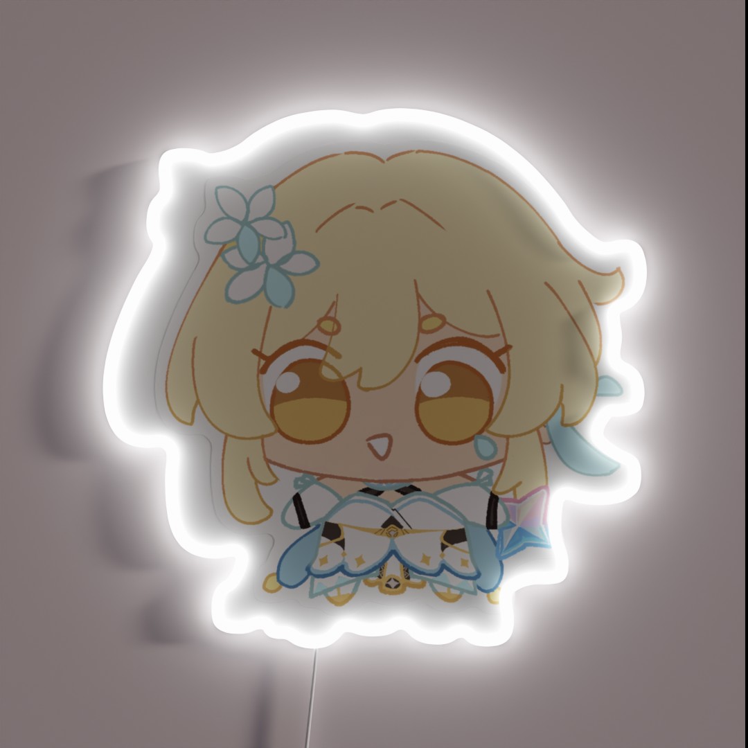 Lumine Genshin Impact RGB Neon Sign Lumine Genshin Impact RGB Neon Sign