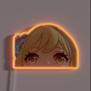 Lumine Peeker Genshin Impact RGB Neon Sign Lumine Peeker Genshin Impact RGB Neon Sign