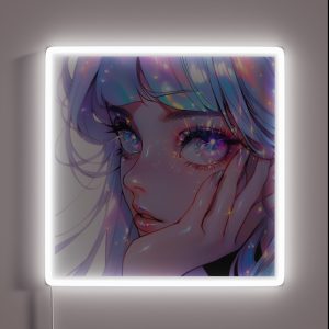 Luminous Pastel Fantasy Anime Girl RGB Neon Sign