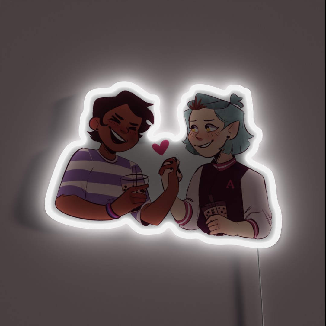 Lumity Boba Date RGB Neon Sign Lumity Boba Date RGB Neon Sign