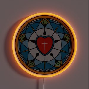 Luther S Rose RGB Neon Sign Luther S Rose RGB Neon Sign