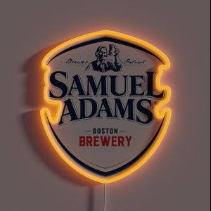 Luxury Penthouse With Rooftop Terrace Samuel Adams Boston RGB Neon Sign