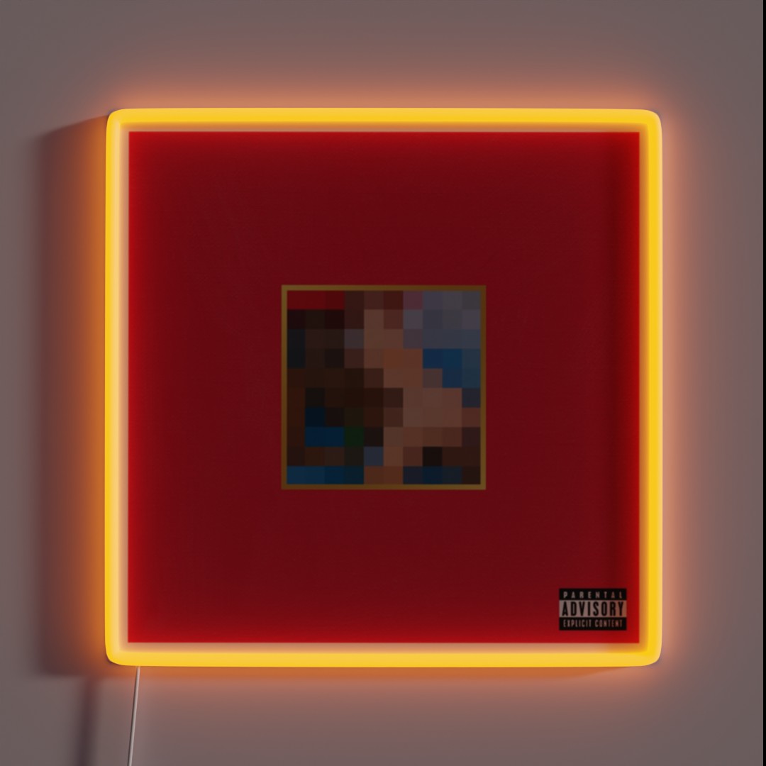 M B D T F RGB Neon Sign M B D T F RGB Neon Sign