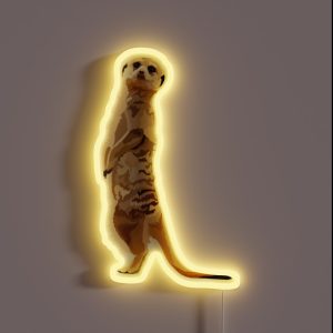 M Is For Meerkat RGB Neon Sign