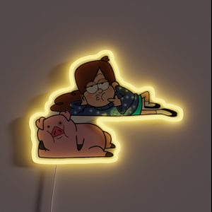Mabel And Waddles RGB Neon Sign