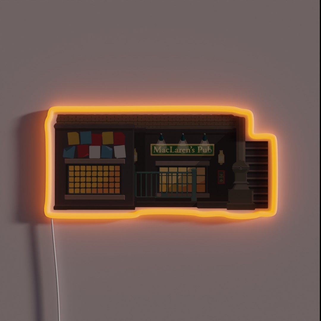 Maclaren S Pub RGB Neon Sign Maclaren S Pub RGB Neon Sign