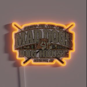 Mad Dog S Dog House 1989 RGB Neon Sign