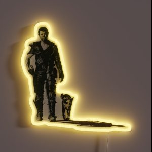 MAD MAX The Road Warrior Custom Poster RGB Neon Sign