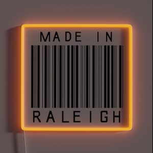 Made In Raleigh RGB Neon Sign