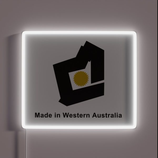 Made In Western Australia RGB Neon Sign