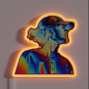 Madeon Good Faith Portrait RGB Neon Sign