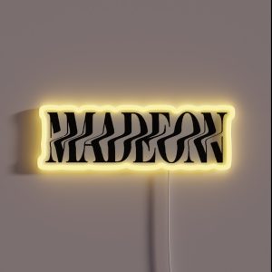 Madeon New Logo Black RGB Neon Sign