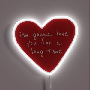 Maggie Rogers Love You For A Long Time RGB Neon Sign