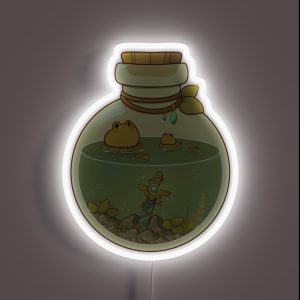 Magic Frog Potion RGB Neon Sign