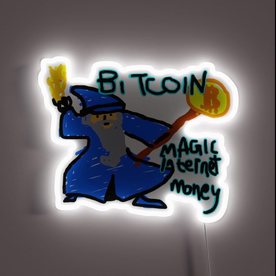 Magic Internet Money RGB Neon Sign Magic Internet Money RGB Neon Sign