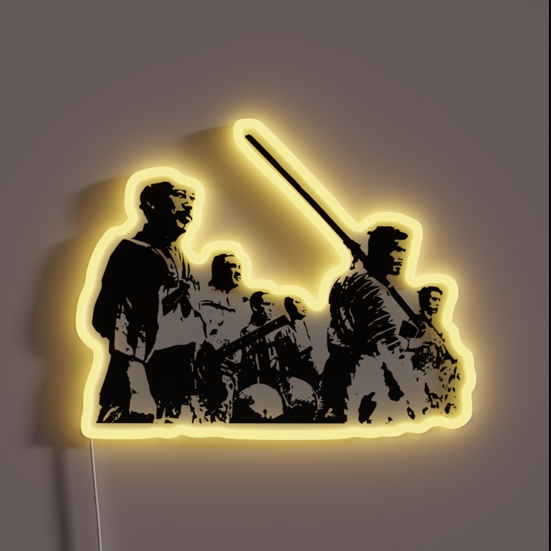 Magnificent Samurai RGB Neon Sign Magnificent Samurai RGB Neon Sign