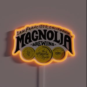 Magnolia Brewing Company RGB Neon Sign