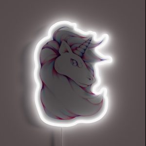 Majestic Badass Unicorn RGB Neon Sign