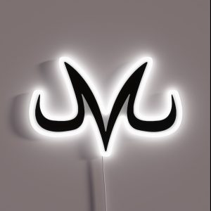 Majin DBZ Symbol RGB Neon Sign
