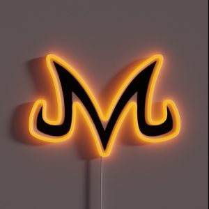 Majin Dragon Ball Icon Babidi RGB Neon Sign
