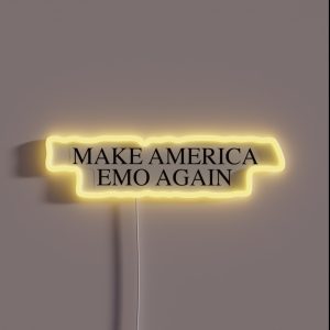 Make America Emo Again RGB Neon Sign Make America Emo Again RGB Neon Sign