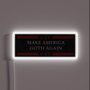 Make America Goth Again Corpse13gallows RGB Neon Sign