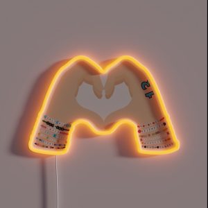Make The Friendship Bracelets Version 7 RGB Neon Sign