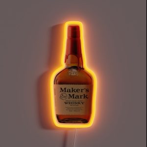 Maker S Mark Whisky RGB Neon Sign Maker S Mark Whisky RGB Neon Sign